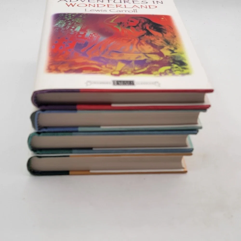 Barnes & Noble Children's Classics 4 Book HC Set Alice Wizard Oz Anne Princess